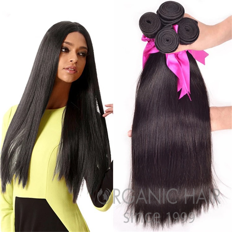 Long human hair extensions for short hair 